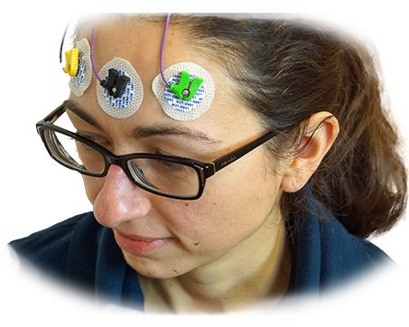 Biofeedback an der Stirn (Frontalis)